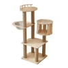 Solid wood cat climbing frame, big cat pet supplies, cat space cabin, cat bed, cat climbing frame, cat toy, cat jumping platform Item Picture